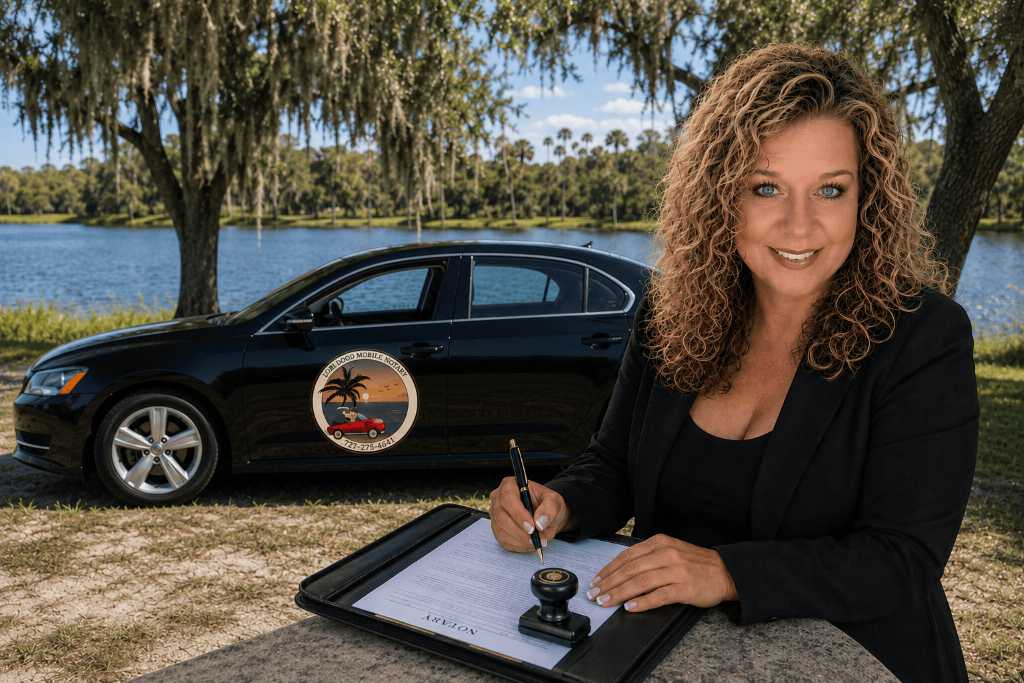 Mobile Notary Car