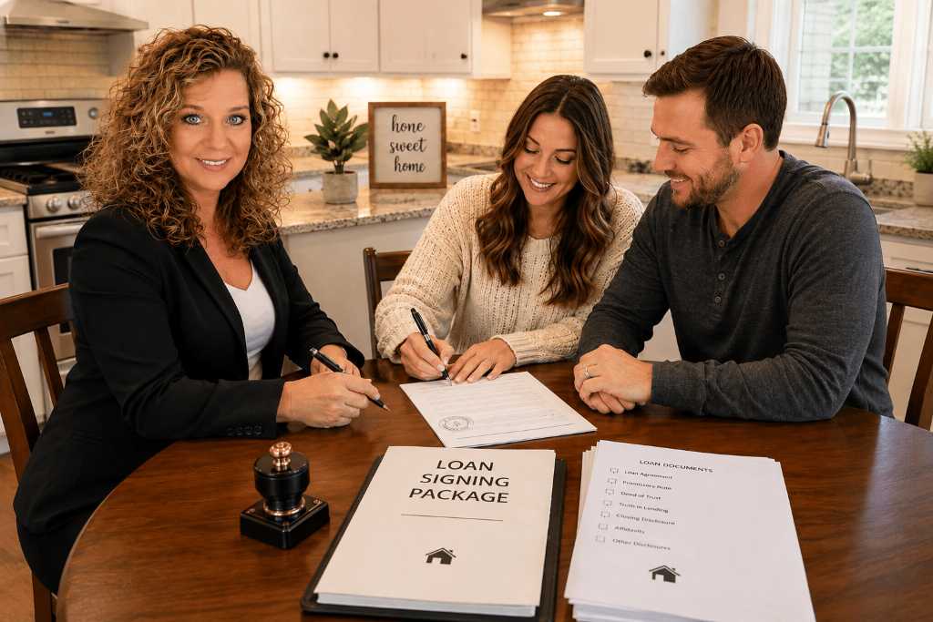 Real Estate Loan Signings and Closings